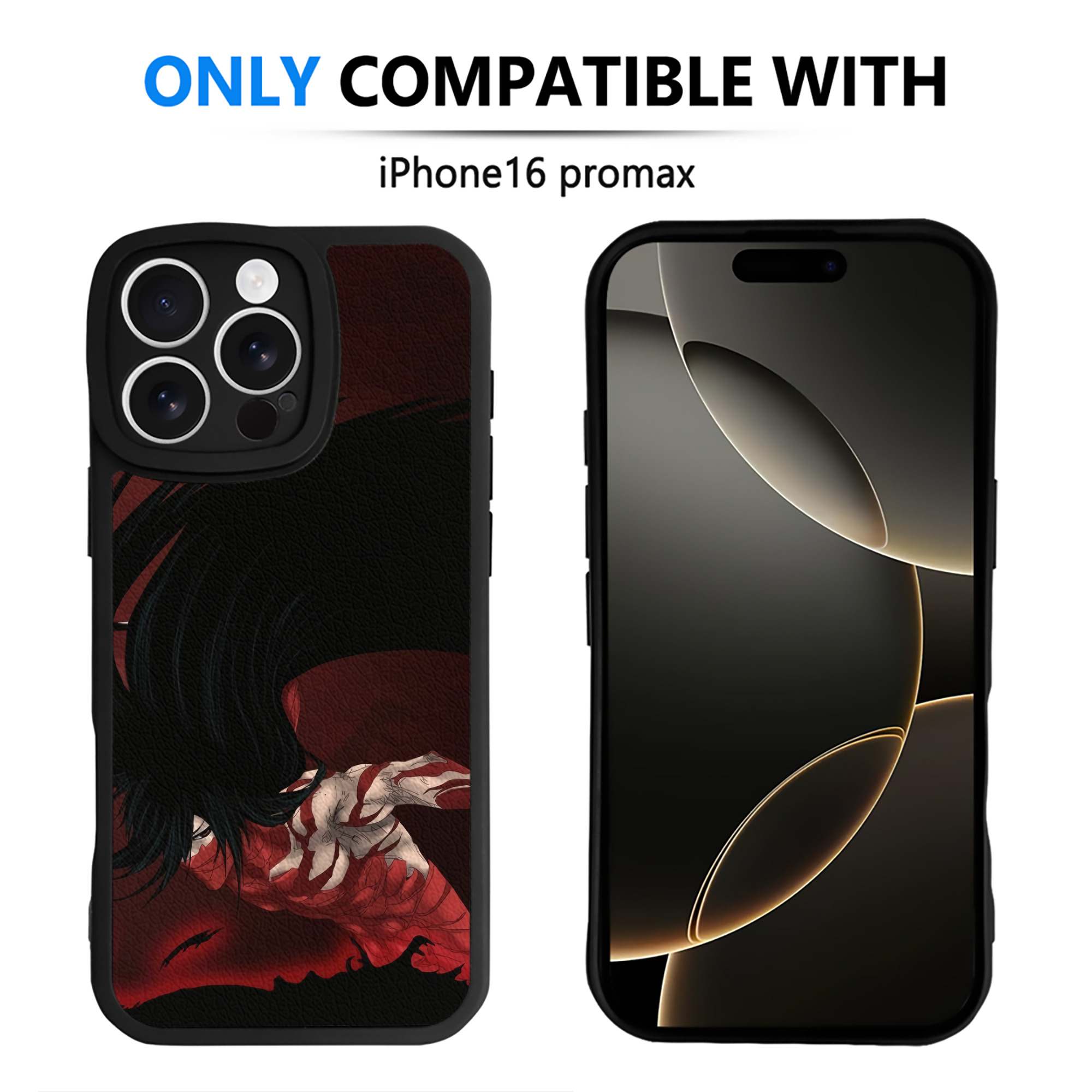 （画像用） ブリーチ BLEACH 【iPhone 16シリーズ対応】シリコンスマホケース（レザー調） 材質：シリコン